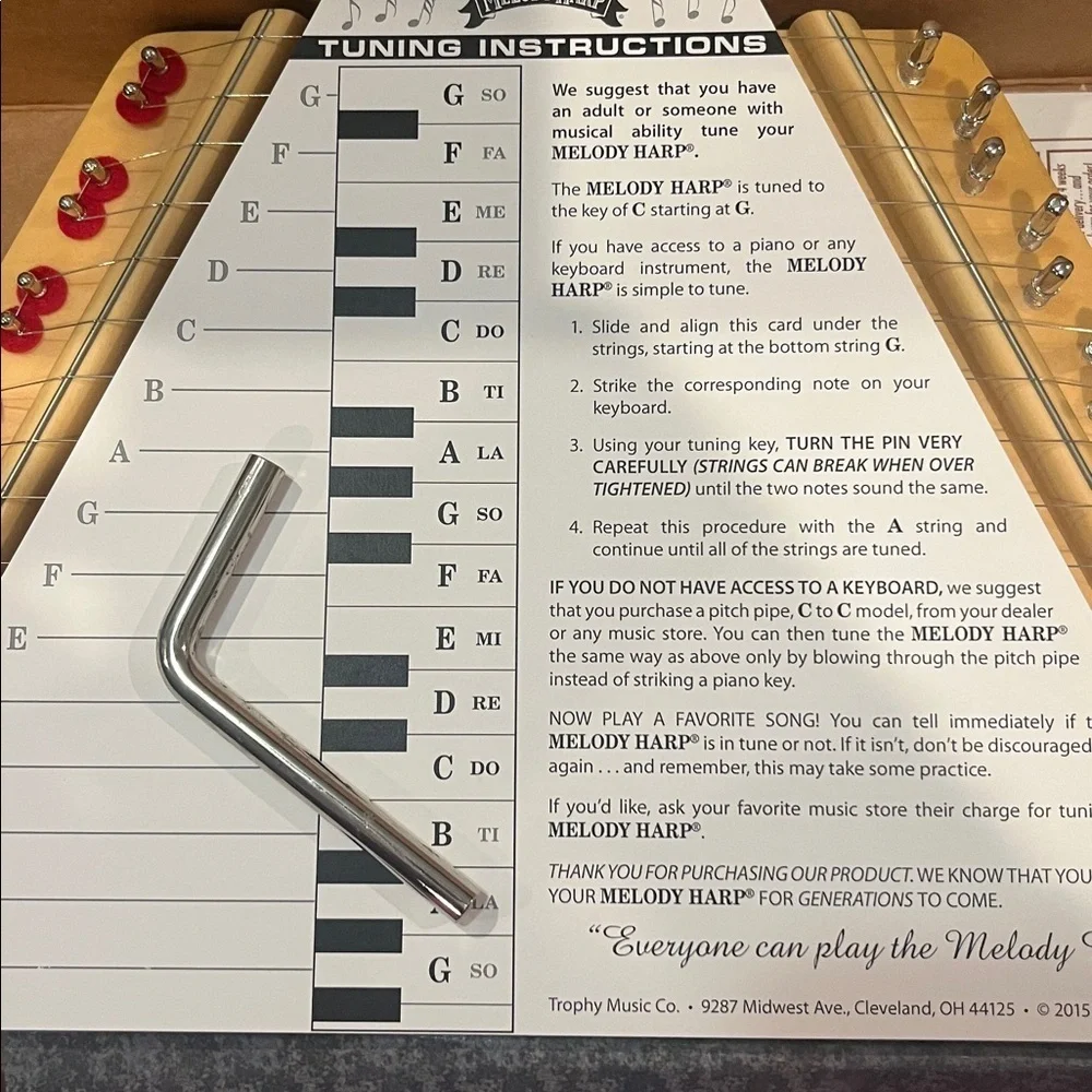 Like new vintage 1996 Melody Harp